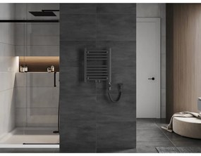 Mexen Mars, elektrické vykurovacie teleso 500 x 400 mm, 300 W, antracitová, W110-0500-400-2300-66