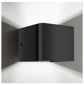 Aigostar - LED Nástenné svietidlo LED/5,5W/230V 10x10 cm čierna
