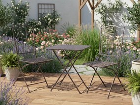 CH Súprava záhradného nábytku Tulu - tmavohnedá