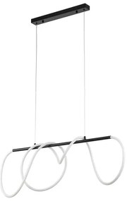 LED luster na lanku FLEXI LED/45W/230V 4000K čierny