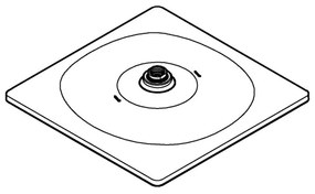 GROHE 26568000 - Hlavová sprcha RAINSHOWER MONO 310 CUBE 310 × 310 mm chróm