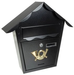 MALATEC Poštová schránka S12328, čierna