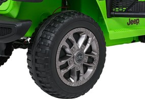 Ramiz Jeep Wrangler Rubicon LIFT elektrické autíčko pre deti zelené