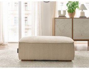 Svetlohnedá menčestrová podnožka Chelsea – Bobochic Paris