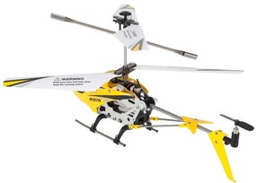 KIK Diaľkovo ovládaný vrtuľník Syma S107H 2,4 GHz RTF žltý | gyroskop, LED, 5 min letu