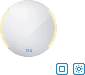 Nimco Okrúhle LED zrkadlo pr. 600 s dvoma dotykovými senzormi - ZP 16000RVX