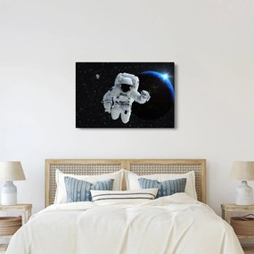 Obraz - Astronaut vo vesmíre (90x60 cm)