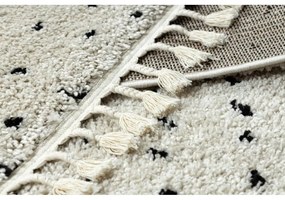 Kusový koberec Shaggy Syla krémový 60x300cm