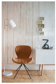 Biela stojacia lampa Zuiver Buckle Head