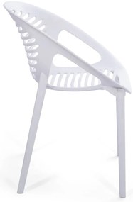 Biela záhradná stolička Bonami Essentials Joanna