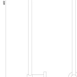 OMNIRES MP60216BL - Nástenný vešiak na uteráky MODERN PROJECT 60 cm matná čierna