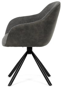 Sada jedálenských stoličiek s vratným mechanizmomDCH-Y1143 GREY2, 2 ks