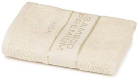 4Home Uterák Bamboo Premium krémová, 50 x 100 cm