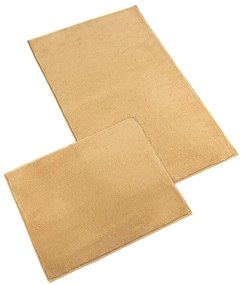 Bellatex Sada Koupelnových předložka bez výkrojeBANYGOLD hnědá, 60 x 100, 60 x 50 cm