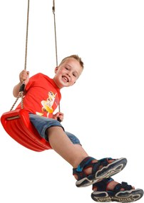 Smart4Play | Marimex Play plastové hojdacie sedadlo- červené | 11640310