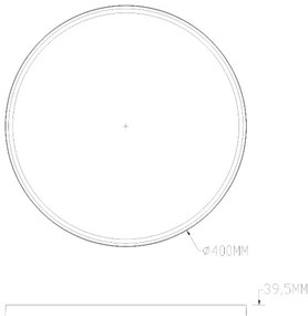 Zuma Line MS750400R-BK&GD-LED RGBW stmievateľné ORBITRAL 32W/230V+8W čierna/zlat
