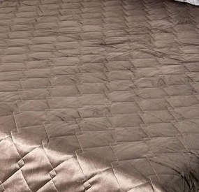 Prehoz na posteľ TORMA BROWN 220x240 cm