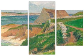 Obraz - Henri Moret, The Island of Raguenez, Brittany, reprodukcia (90x60 cm)