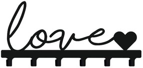 Vešiak na stenu do chodby LÁSKA