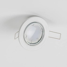 SADA 5 ks kúpeľňové zápustné svietidlo 1xGU10/4W/230V IP23 biela