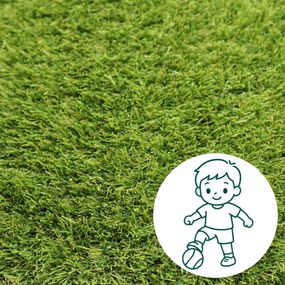 Artificial grass specialists, Umelá tráva Princess, vyrezať kruh, šíře 4m, zelená