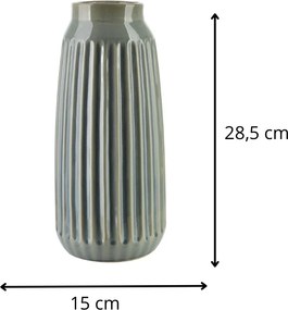 Váza Arina 28,5 cm modrá