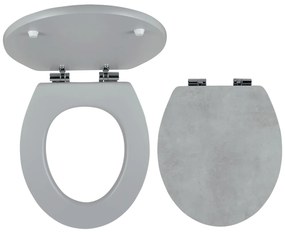 Novaservis - WC sedátko, MDF s potlačou, pánty kov-chróm, WC/SOFTSTONE1