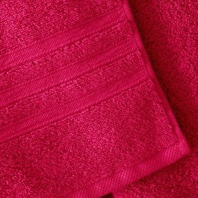 Tmavoružové froté bavlnené uteráky a osušky v súprave 6 ks Zero Twist – Catherine Lansfield