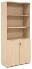 Vysoká skriňa Praktik 80 x 40 x 182,1 cm, javor