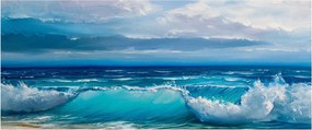 Obraz - Morské vlny (120x50 cm)