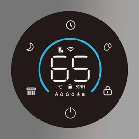 WEBBER Odparovací zvlhčovač vzduchu s antibakteriálnym filtrom Webber COMO EH4001