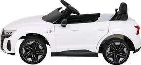Ramiz Audi RS E-Tron GT Battery Biela + diaľkové ovládanie + pohon 4x4 + rádio MP3 + LED + EVA