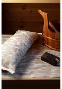 Sada do sauny na sedenie Jäkälä, ľan-biela