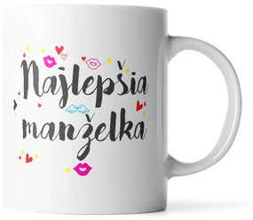 Sablio Hrnek Nejlepší manželka - 200 ml - espresso