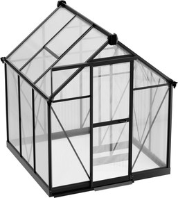 Skleník 210 x 183 x 193 cm, zosilnená konštrukcia, polykarbonát 6 mm