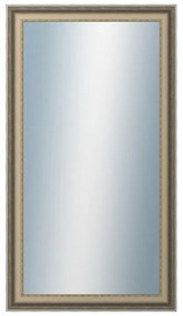 DANTIK - Zrkadlo v rámu, rozmer s rámom 50x90 cm z lišty DOPRODEJMETAL AG prehnutá veľká (3025)