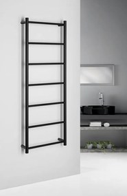 Sapho Sapho, SCHICK nástenný držiak uterákov, okrúhly, čierny matný, SH500B