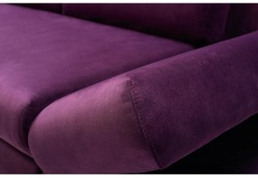 Rohová sedacia súprava Titan (tmavofialová) (L). Akcia -20%. Vlastná spoľahlivá doprava až k Vám domov. 1098121
