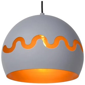 Lucide 30484/28/36 - Luster na lanku CORENTIN 1xE27/60W/230V šedá