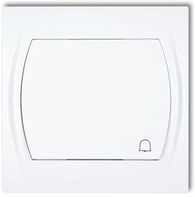 L LWP-4 spínač zvončeka biely