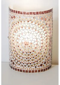 Oriental wall lamp s káblom mosaic Cylinder SUNDOWN 17*26