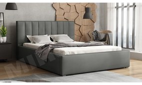 Čalúnená posteľ s úložným priestorom a roštom Sonden, Rozmer postele: 160x200, Dostupné poťahy: Victoria 14 868