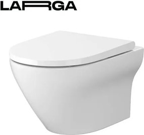 Cersanit Larga wc s doskou softclose závesné so zadným odpadom S701-472