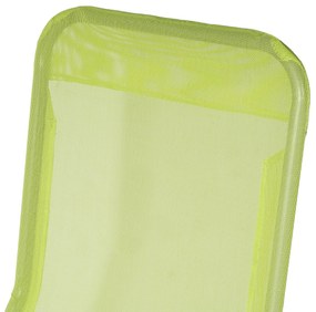 Relaxačné skladacie lehátko CHEESE zelené