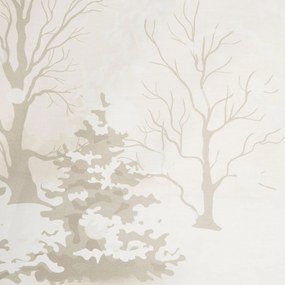 VIANOČNÉ OBLIEČKY Z MIKROVLÁKNA SNOWFLAKE 160X200 CM, 2 KS 70X80 CM VZOROVANÉ