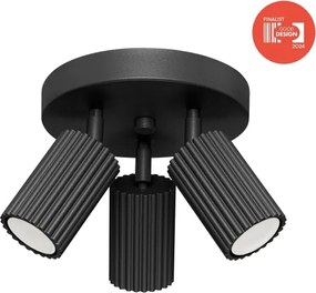 Brilagi - LED bodové svietidlo CRESTO 3xGU10/10W/230V čierne