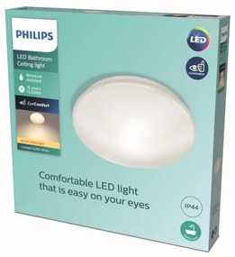 Philips 8718699777296 Stropné svietidlo Philips CANOPUS LED 20W, 2000lm, 2700K, 390mm, IP44, biela