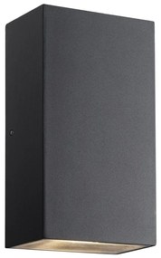Nordlux - LED Vonkajšie nástenné svietidlo ROLD LED/10,5W/230V IP54 čierna
