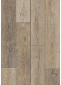 Mexen Casa Grande, vinylová podlaha 1240x182 mm SPC 6,5 mm, IXPE 1,5 mm, 4-stranná V-drážka, dub, F1014-1240-182-505-4V1-01