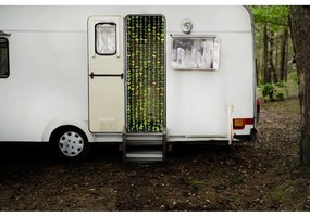 Žltý/zelený záves do dverí 90x190 cm Sunflowers – Maximex